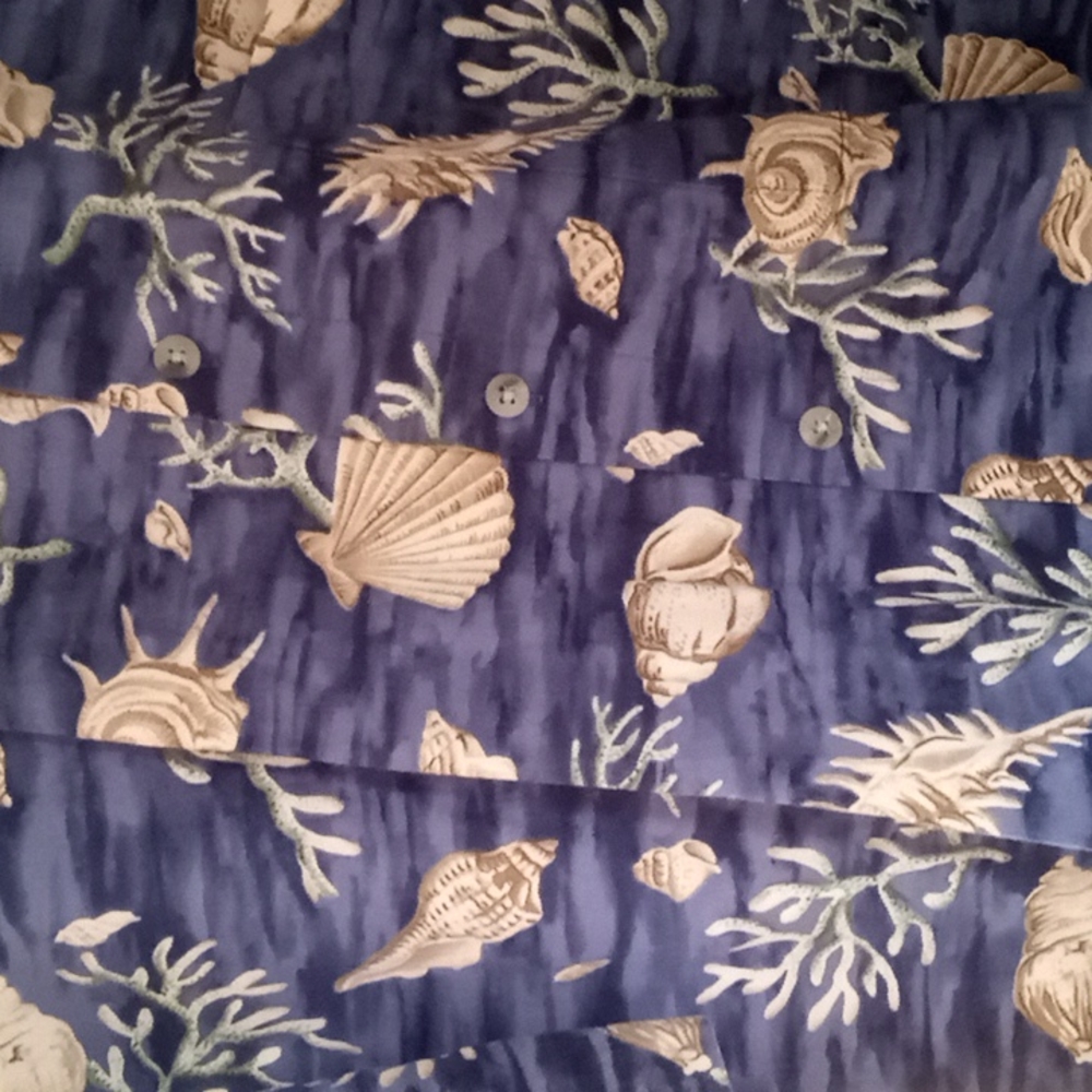 Vintage 90's Y2K Pierre Cardin Men's Cotton Hawaiian Shirt - Picture 8 of 8
